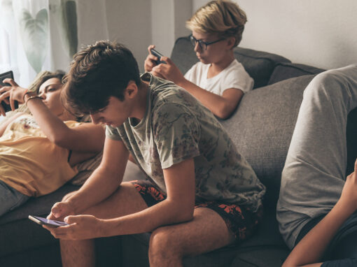 How does technology affect children’s social development?
