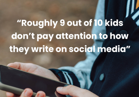How do kids write on social media? How do kids write on social media?
