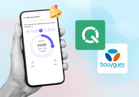 Qustodio annonce un partenariat avec Bouygues Telecom France