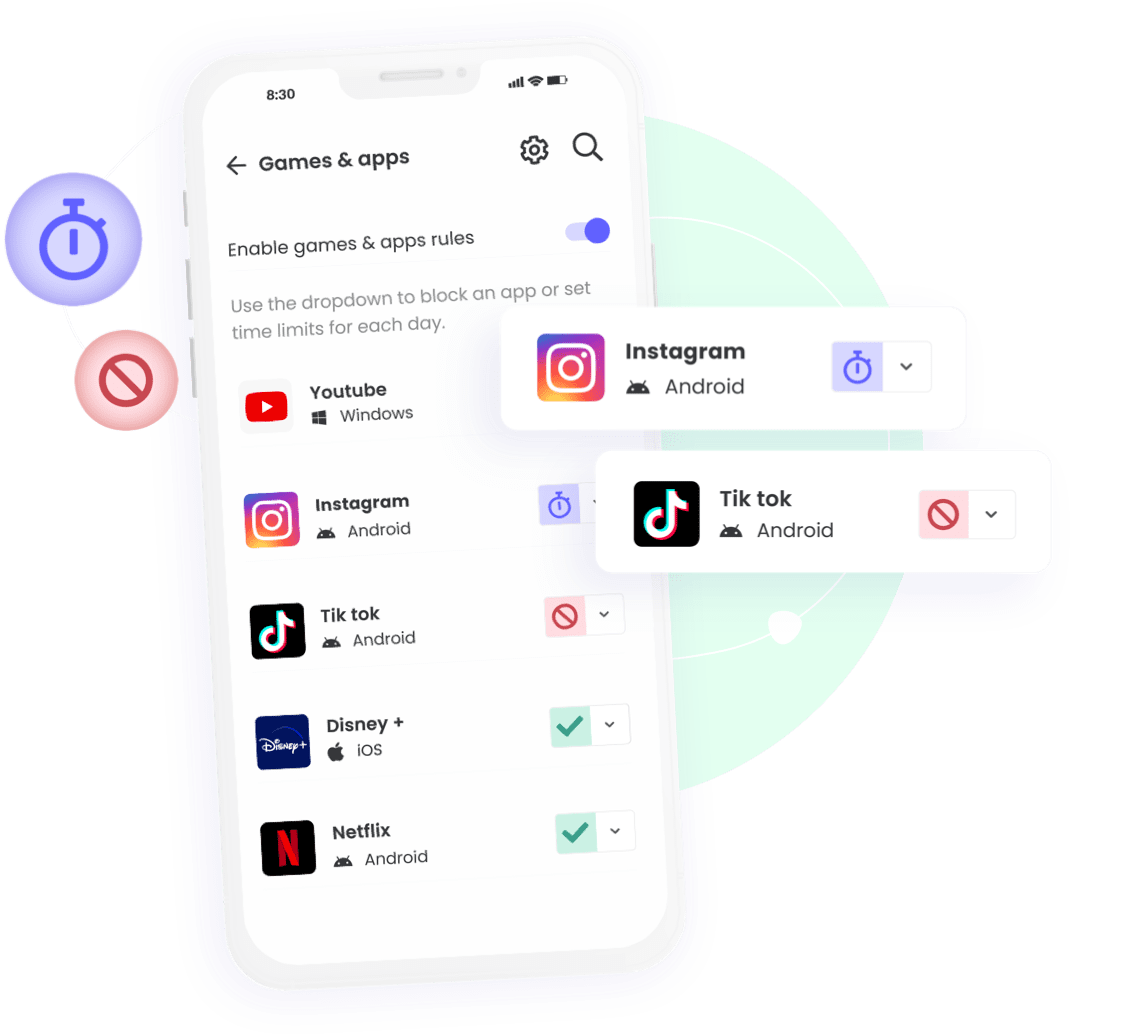 Qustodio App Blocker