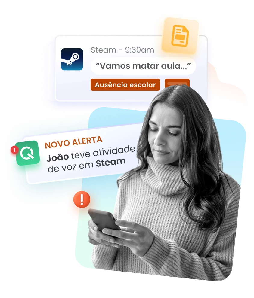 realtimealerts-mobile--pt_BR Courtney thinks Qustodio is the best Parental control she's every used