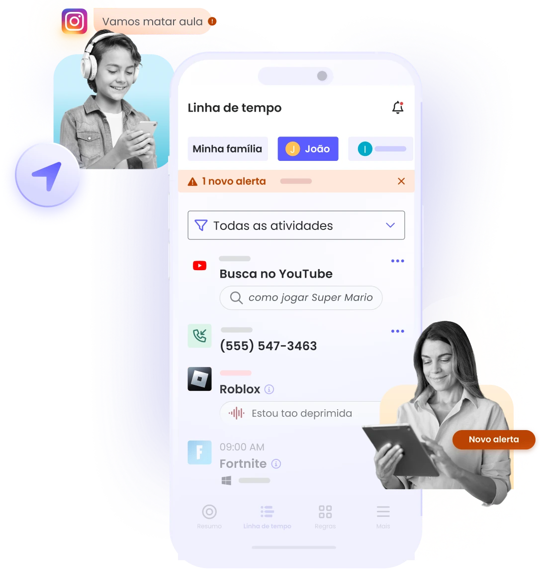 Sign up for Qustodio, the best parental control app