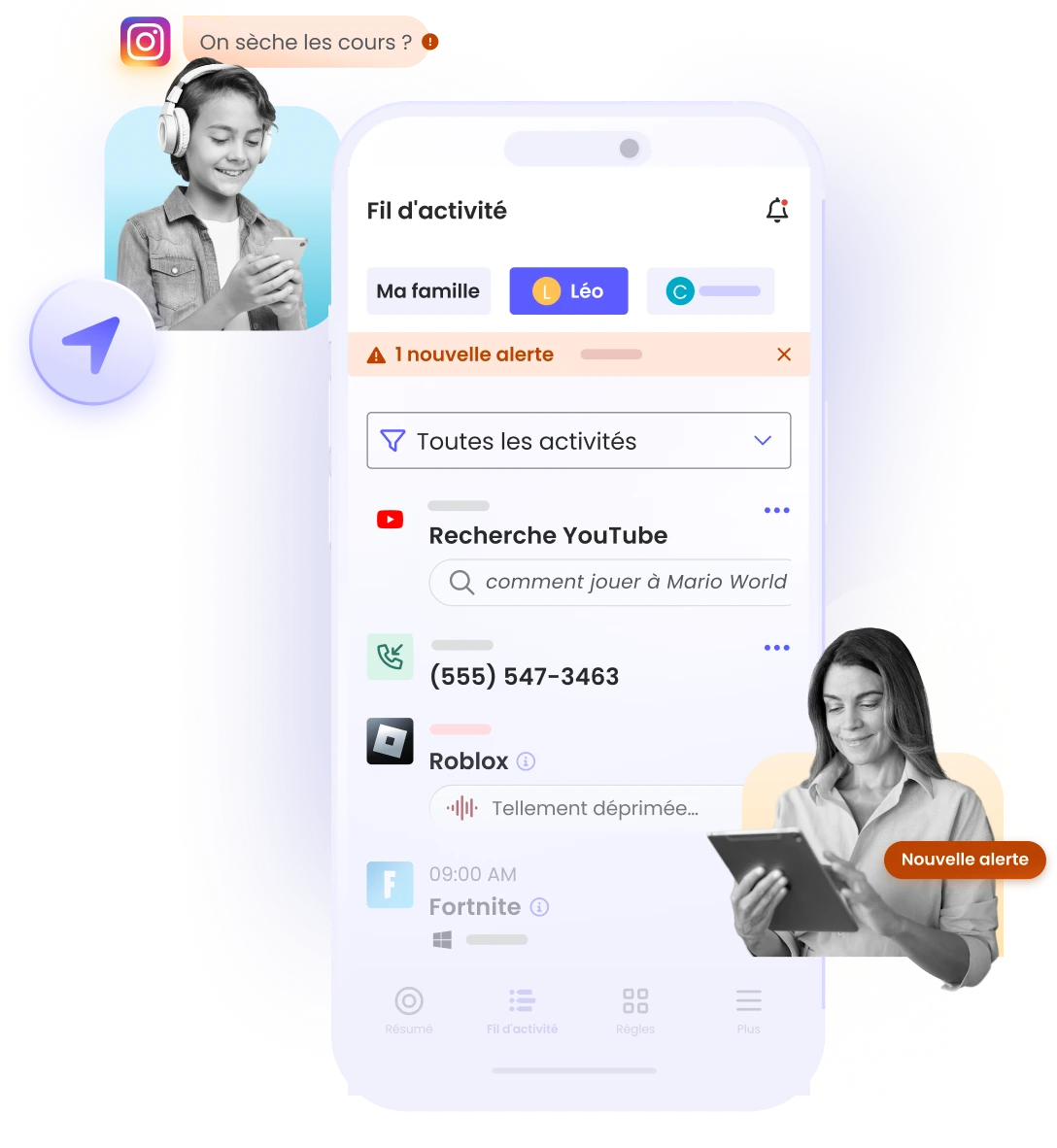 Sign up for Qustodio, the best parental control app