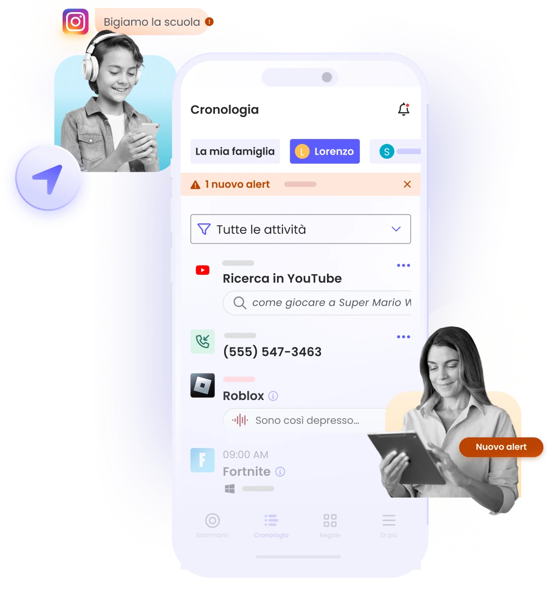 Sign up for Qustodio, the best parental control app