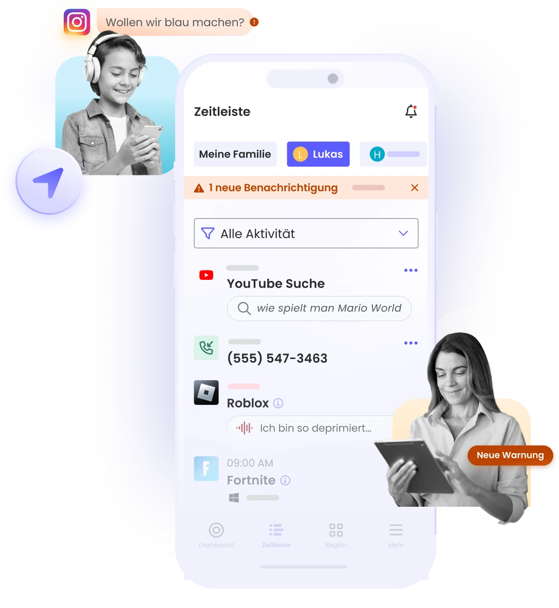 Sign up for Qustodio, the best parental control app