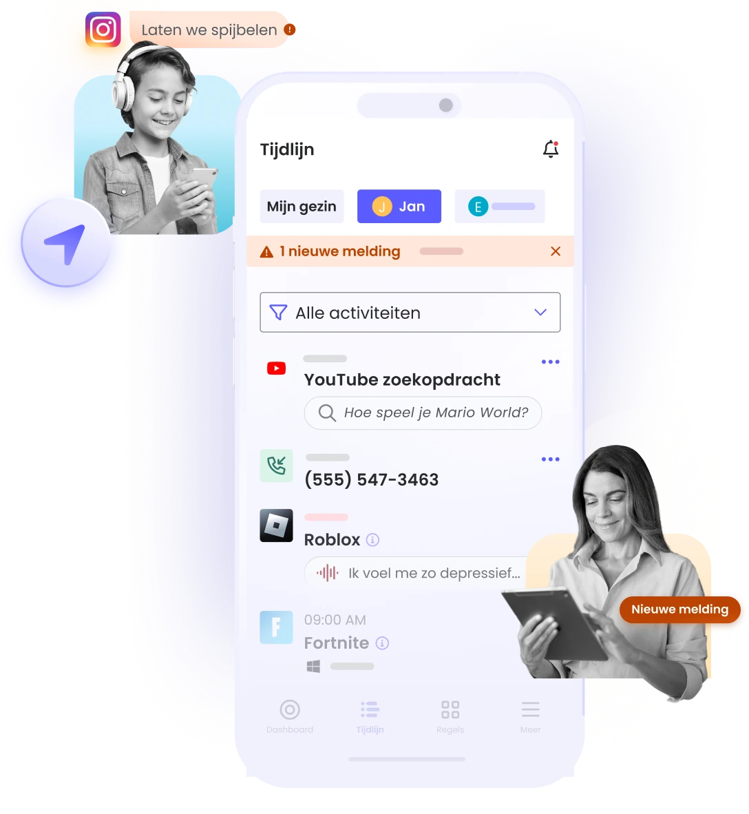 Sign up for Qustodio, the best parental control app